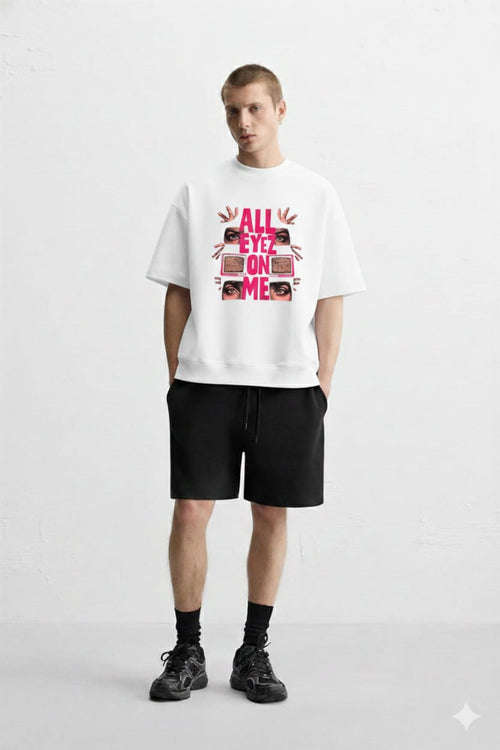 ALL EYEZ ON ME – Oversized Streetwear T-Shirt