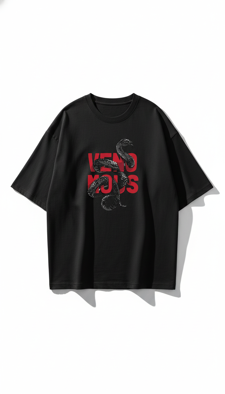 VENOMOUS | Signature Oversized Streetwear Tee